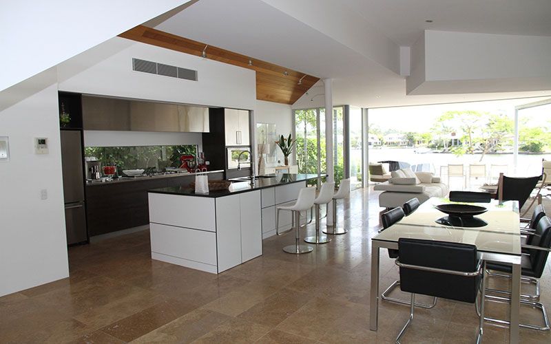 Bright modern kitchen in a managed property